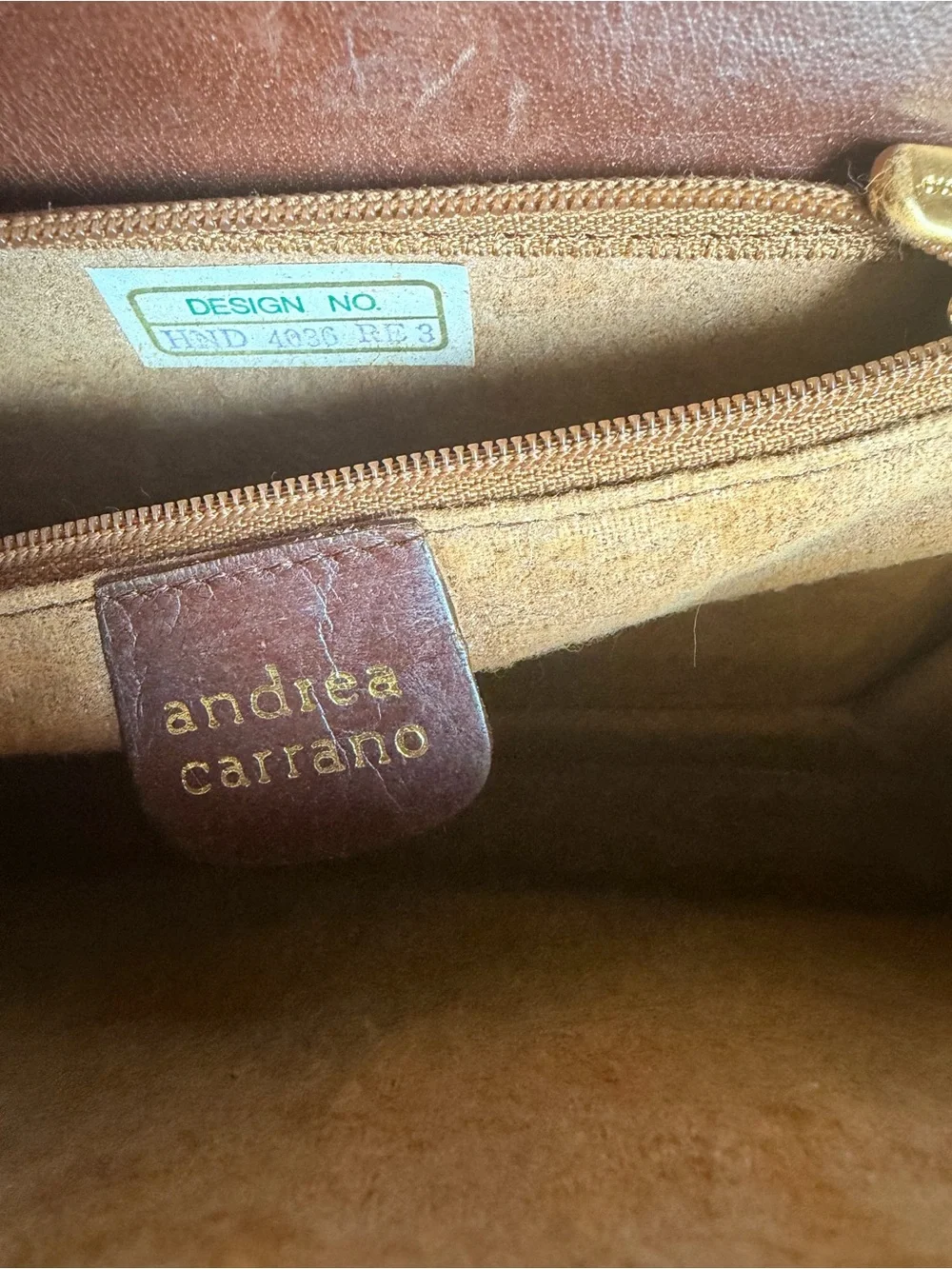Andrea Carrano Crocodile Top-Handle Bag